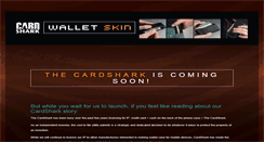 Desktop Screenshot of cardsharkskin.com