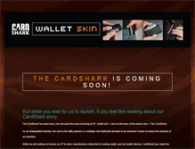 Tablet Screenshot of cardsharkskin.com